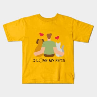 Pet Lovers Kids T-Shirt